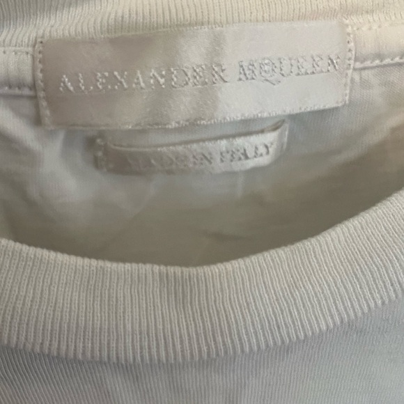 Alexander McQueen men’s tee shirt short sleeve - Picture 2 of 4